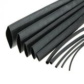 Isı İle 2/1 Daralan Yassı Makaron 38 Mm - Siyah
