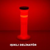 Işıklı Delinatör - Güneş Enerjili Delinatör 75 cm