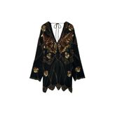 İŞLEMELİ PULLU ELBİSE MARISA BERENSON X ZARA