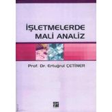 İŞLETMELERDE MALI ANALIZ - ERTUĞRUL ÇETİNER