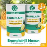 İsmail Aras Bromelain'li Nar Ekşili Form Macunu 240 gr - 2 Kutu