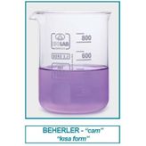 İsolab 025.01.150 Beher - Cam - Kısa Form - 150 Ml (10 Adet)