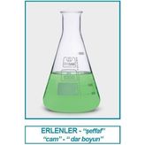 İsolab 027.01.902 Erlen - Cam - Orta Boyun - 2000 Ml (6 Adet)