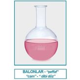 İsolab 029.01.902 Balon - Cam - Dibi Düz - 2000 Ml (6 Adet)