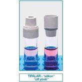 Isolab 051.26.001 Tıpa - Çift Yönlü - Silikon - 7.1 mm Çap (10 Adet)
