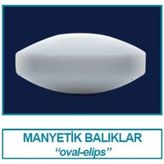 İsolab 057.05.025 Manyetik Balık - Oval - 25 X 10 Mm (1 Adet)