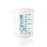 ISOLAB Isolab 500ml Ölçü Kabı Beher Mavi Skala