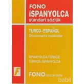 İSPANYOLCA STANDART SÖZLÜK İSPANYOLCA-TÜRKÇE / TÜRKÇE-İSPANYOLCA - GENEL