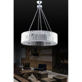 Istanbul Avize Elmas 60Cm Gümüş Lüx Kristal Taşlı Avize