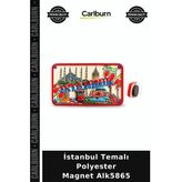 İstanbul Temalı Polyester Magnet Anı Objesi Duvar Aksesuarı Hatıra Eşyası