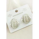 İstiridye Metal Küpe
