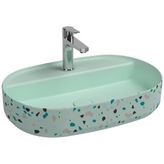 Isvea Infinity Terrazzo Tezgah Üstü Lavabo 60 cm