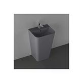 İsvea Isvea Sott'aqua 50 Cm Monoblok Lavabo - Antrasit