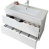 Isvea Neo Beyaz 100 CM Lavabo Dolabı