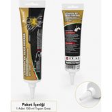 İtal Ital Lithium Ep Gear Grease 150 ml Tırpan Gresi Redüktör Dişli Kutusu Gresi Ep Lityum Gres - Siyah - Gri