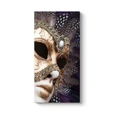 İtalya Venedik Maske Tablosu 100 x 50