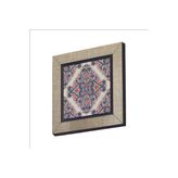 İtalyan Çini Deseni Baskılı MDF Magnet 7X7