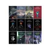 İthaki Yayınları J. R. R. Tolkien 12 Kitap Ortadünya Seti - Yüzüklerin Efendisi - Hobbit - Numenor'un Düşüşü