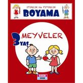 Itırcık ile Pıtırcık Boyama 3 Yaş - Meyveler