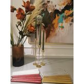 Iv Candles 6lı Yeşil Şamdan Mumu - 6 Adet