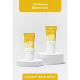 Iva Natura 2'li 50 SPF Organik Güneş Kremi- Aydınlatıcı ve Leke Karşıtı Etki