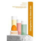 Iva Natura Face Shot Frozen Face Essence 5'li Set, Yeşil Kırmızı Turuncu, Bileklik Havlu Buz Kalıbı