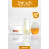 Iva Natura Orange Face Shot - Frozen Face Essence 3'lü Set (ESSENCE BİLEKLİK HAVLU BUZ KALIBI)