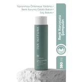 IVA NATURA Organik Renk Koruyucu Siyah Şampuan, Isırgan Otu ve Siyah Ceviz Özlü, Boyalı Saçlar İçin Doğal Renk Koruma, Parabensiz ve Glutensiz, 350 ML