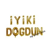 İYİKİ DOĞDUN FOLYO BALON GOLD