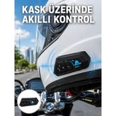 İyisi Var Bluetooth Kask Kulaklığı Intercom 5.0 Bluetooth Android ve Ios Uyumlu Yeni Nesil