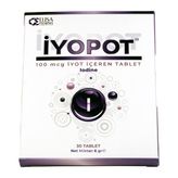 Iyopot, 100 Mcg Iyot Içeren Tablet
