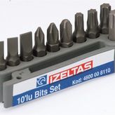 İzeltaş 10'lu Bits Uç Seti