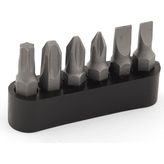 İzeltaş 6 Lı Bits Uç Set 25 mm - Siyah