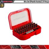 İzeltaş Bits Set (Plastik Kutulu) | 31 Parça