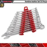 İzeltaş Kombine Anahtar Set | 12 Parça