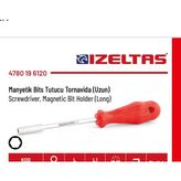 İzeltaş Manyetik Bits Uç Tutucu Tornavida Uzun