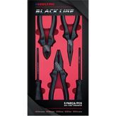 İzeltaş Pofesyonel Black Line Pense Set (5 Parça)