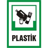 İzmir Serifgari Plastik 2.6 mm PVC Uyarı Levhası 25 x 35 cm
