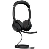 Jabra Evolve2 50 DUO USB-C MS Kablolu Kulak Üstü Kulaklık