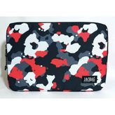 Jacbag Notebag-Evrak ve Notebook Fermuarlı Çanta - Kırmızı - Siyah
