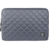 Jacbag Notebag Soft-Kapitone Evrak ve Notebook Çantası (Gri)