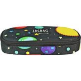Jacbag Oval Kalem Kutusu Medıum - Siyah - Sarı