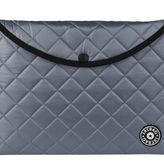Jacbag Snap Folder Soft A4-Kapitone Çıtçıtlı Dosya A4 (Gri)