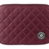 Jacbag Tablet Soft-Fermuarlı Kapitone Tablet Çantası (Bordo)
