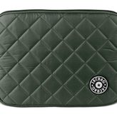 Jacbag Tablet Soft-Fermuarlı Kapitone Tablet Çantası (Haki)