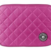 Jacbag Tablet Soft-Fermuarlı Kapitone Tablet Çantası (Pembe)