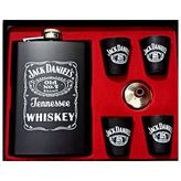Jack Danıel's 6 Parça Siyah Matara Seti