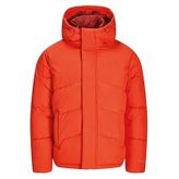 Jack & Jones 12259850-DRAGON-FIRE Jhworld Puffer Kırmızı Erkek Mont