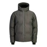 Jack & Jones 12303807 Jwhfusion Technical Puffer Ceket Koyu Gri