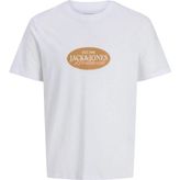 Jack & Jones Beyaz Erkek Çocuk Baskılı T-Shirt 12298345 - 14 Yaş